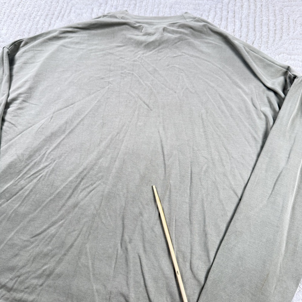 Madewell Shirt Womens S Mock Neck Long Sleeve Minimalist Old Money Layer Casule - Picture 6 of 10
